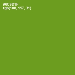 #6C9D1F - Trendy Green Color Image