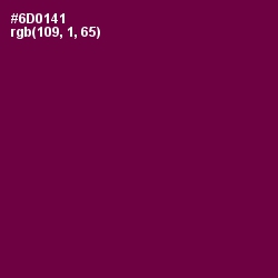 #6D0141 - Pompadour Color Image