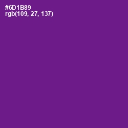 #6D1B89 - Seance Color Image
