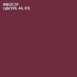 #6D2C3F - Buccaneer Color Image