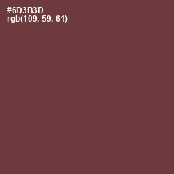 #6D3B3D - Quincy Color Image