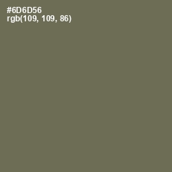 #6D6D56 - Kokoda Color Image