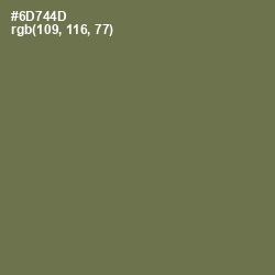 #6D744D - Go Ben Color Image