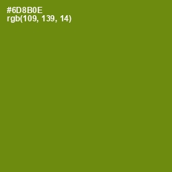 #6D8B0E - Trendy Green Color Image