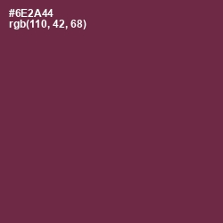 #6E2A44 - Tawny Port Color Image