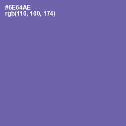 #6E64AE - Deluge Color Image