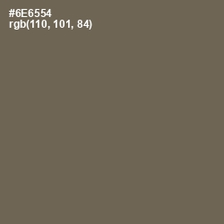 #6E6554 - Soya Bean Color Image