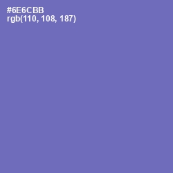 #6E6CBB - Deluge Color Image