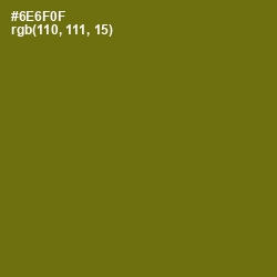 #6E6F0F - Olivetone Color Image