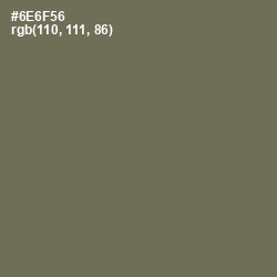 #6E6F56 - Kokoda Color Image