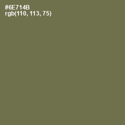 #6E714B - Go Ben Color Image