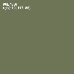 #6E7556 - Willow Grove Color Image