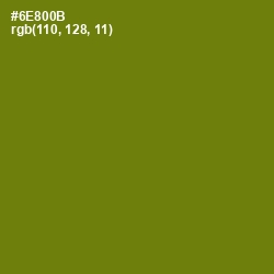 #6E800B - Trendy Green Color Image