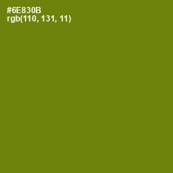 #6E830B - Trendy Green Color Image