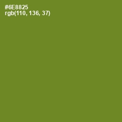 #6E8825 - Olive Drab Color Image