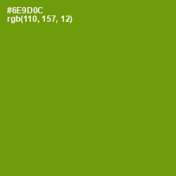 #6E9D0C - Limeade Color Image