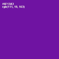 #6F13A3 - Seance Color Image