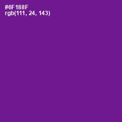 #6F188F - Seance Color Image