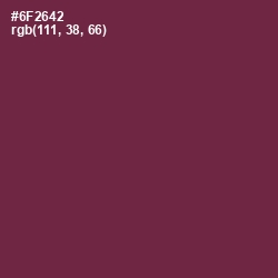 #6F2642 - Tawny Port Color Image