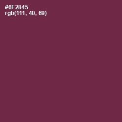 #6F2845 - Tawny Port Color Image