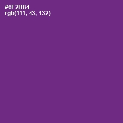 #6F2B84 - Eminence Color Image
