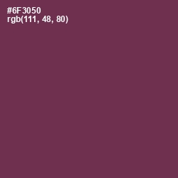 #6F3050 - Finn Color Image