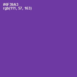 #6F39A3 - Royal Purple Color Image
