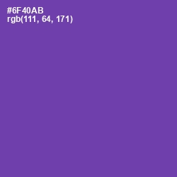 #6F40AB - Studio Color Image