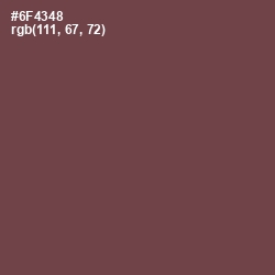#6F4348 - Ferra Color Image