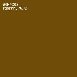 #6F4C08 - Cafe Royale Color Image