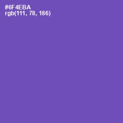 #6F4EBA - Studio Color Image