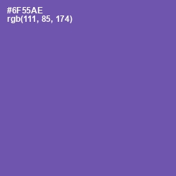 #6F55AE - Scampi Color Image