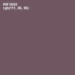 #6F5660 - Scorpion Color Image