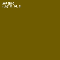 #6F5B00 - Antique Bronze Color Image