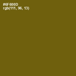 #6F600D - Spicy Mustard Color Image