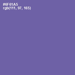 #6F61A5 - Deluge Color Image