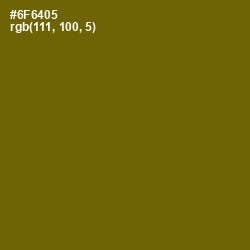 #6F6405 - Spicy Mustard Color Image