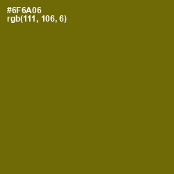 #6F6A06 - Spicy Mustard Color Image