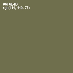 #6F6E4D - Finch Color Image