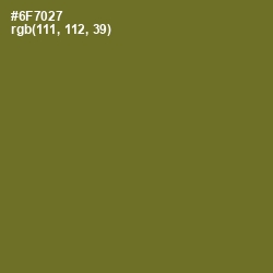 #6F7027 - Fern Frond Color Image