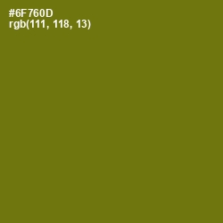 #6F760D - Olivetone Color Image