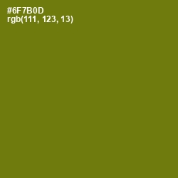 #6F7B0D - Olivetone Color Image