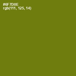 #6F7D0E - Olivetone Color Image