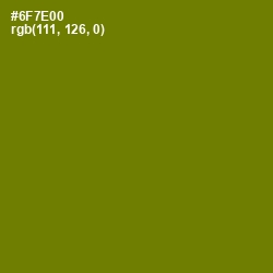 #6F7E00 - Olivetone Color Image