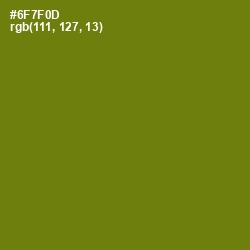 #6F7F0D - Olivetone Color Image