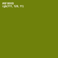 #6F800B - Trendy Green Color Image