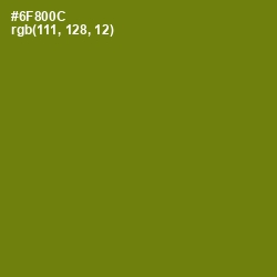 #6F800C - Trendy Green Color Image