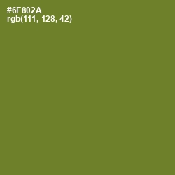 #6F802A - Olive Drab Color Image