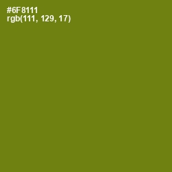 #6F8111 - Trendy Green Color Image