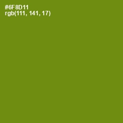 #6F8D11 - Trendy Green Color Image